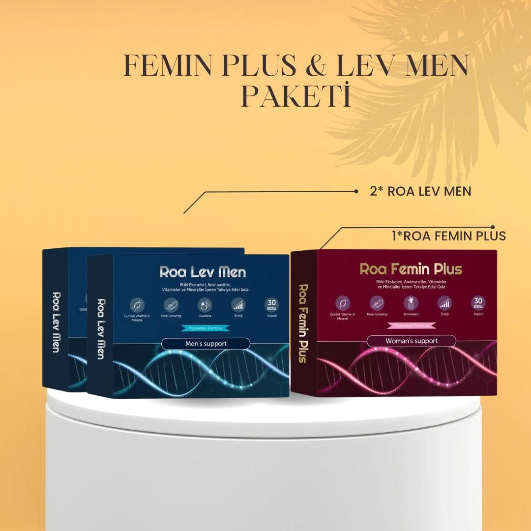 3 lü Alımda Özel Fiyat Levmen - Femin Plus Paketi