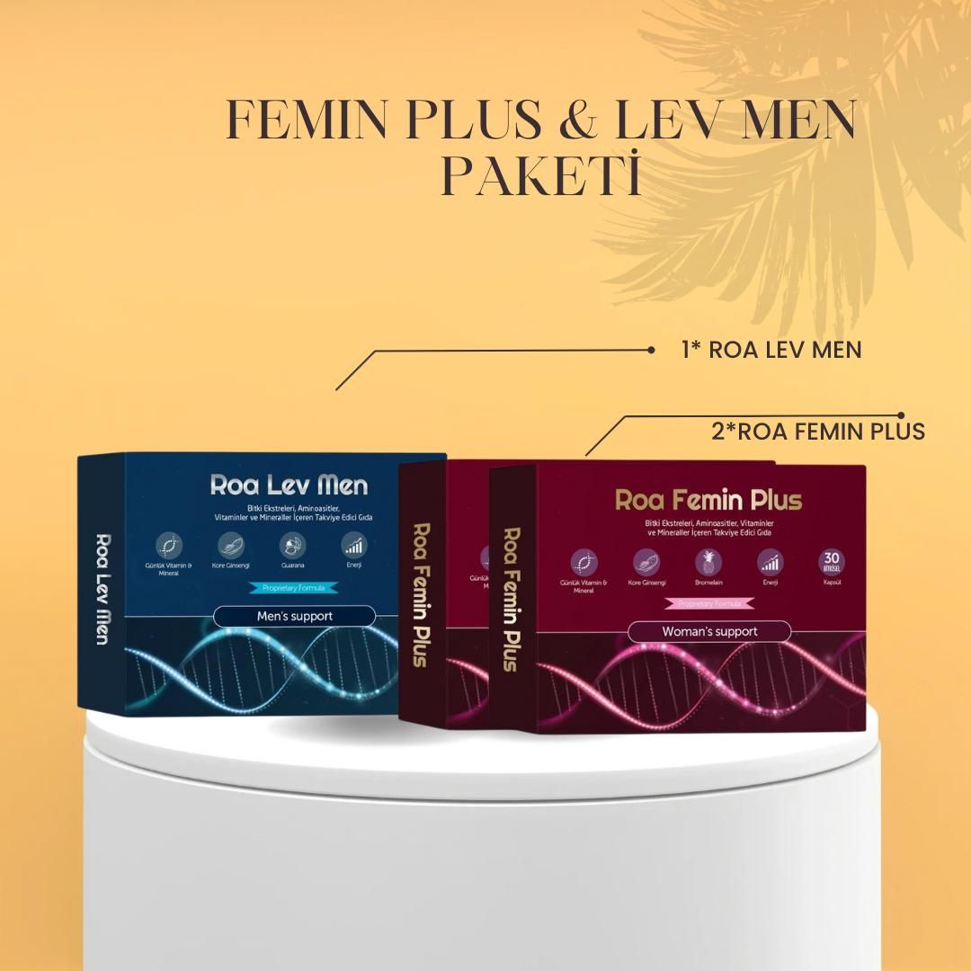3 lü Alımda Özel Fiyat Femin Plus - Levmen Paketi